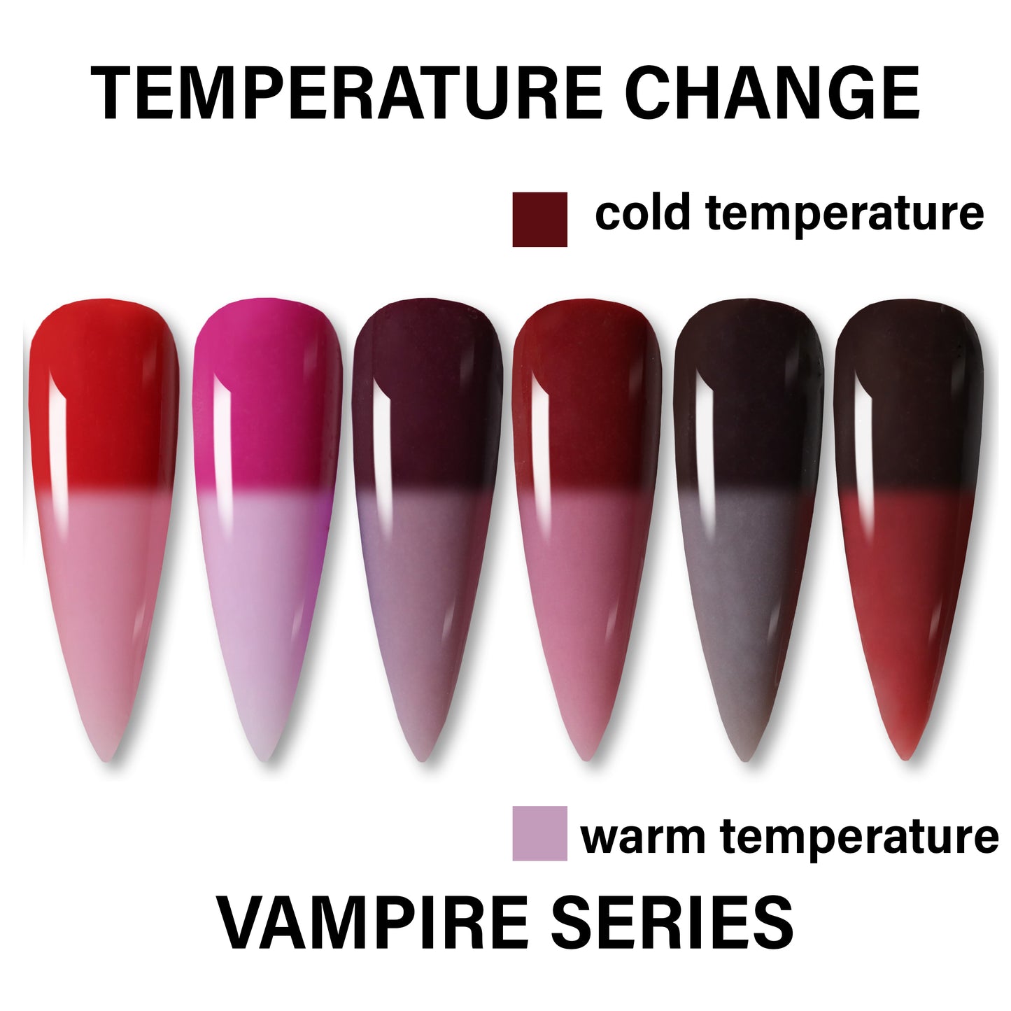 SXC Cosmetics Polygel Nail Kit - Vampire Series
