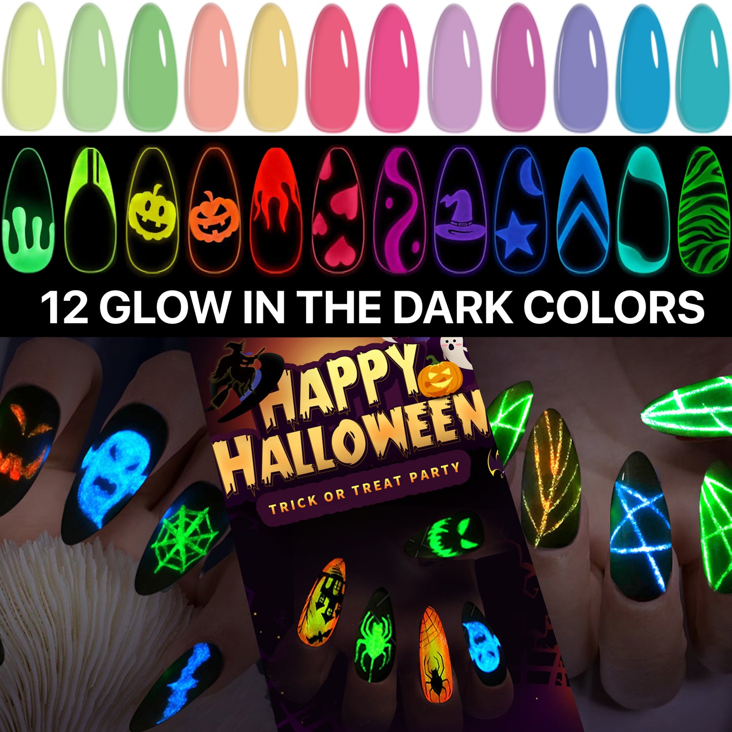 SXC Cosmetics 48 Colors Nail Art Gel Liners Max Series