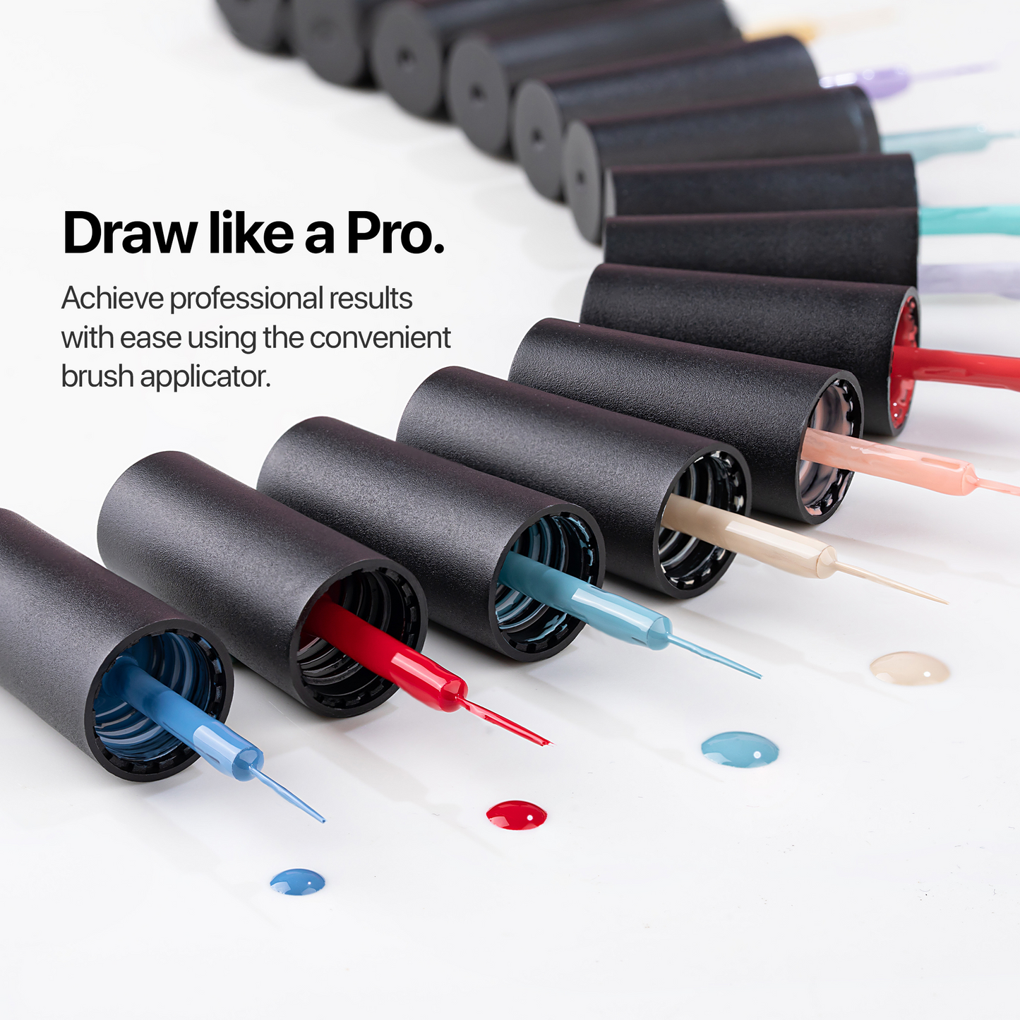 SXC Cosmetics 60 Ultra Color Gel Liner Nail Art Polish Set Colorverse Series